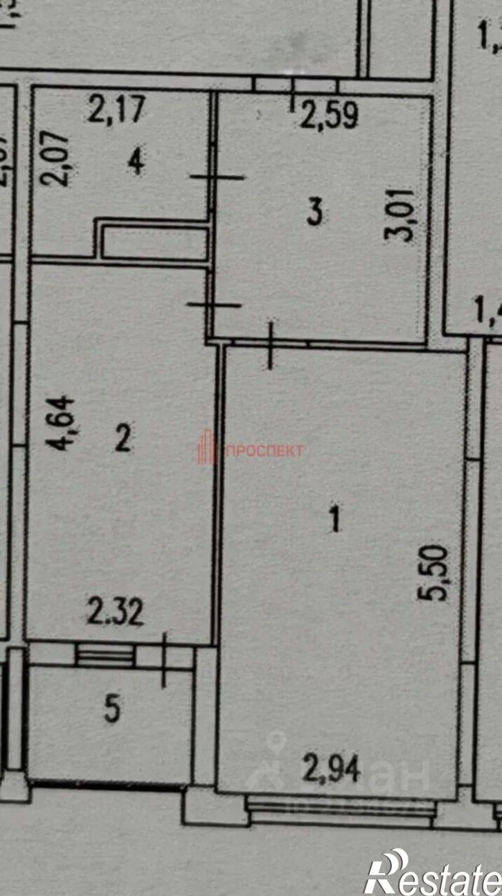 1-комн квартира пр-кт Победы, 96Е,  д. 96Е