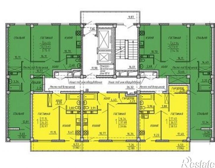 3-комн квартира в новом доме ул Генерала Глазунова, 11,  д. 11