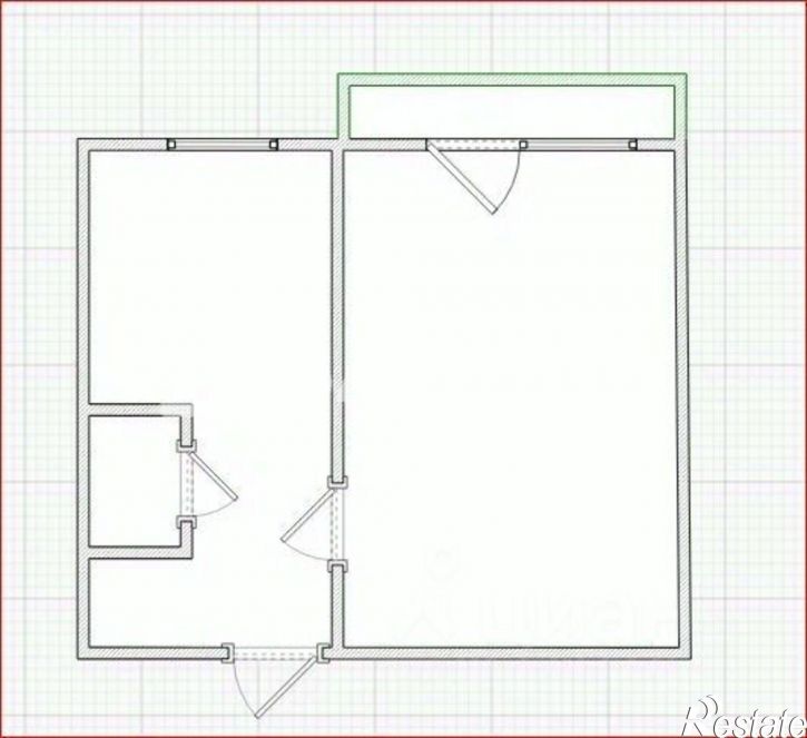 1-комн квартира улица Толстого, 34,  д. 34