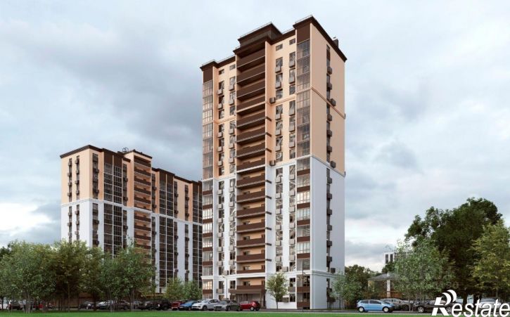 1-комн квартира в новом доме ул Крупской, 8,  д. 8