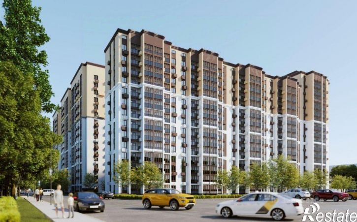 1-комн квартира в новом доме ул Крупской, 8,  д. 8