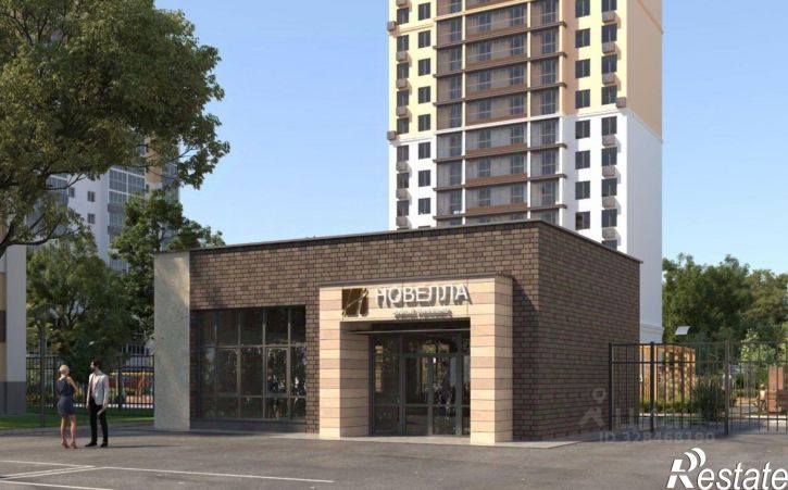1-комн квартира в новом доме ул Крупской, 8,  д. 8