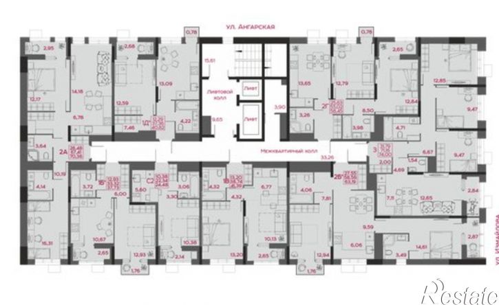 1-комн квартира в новом доме ул Пожарского, 10,  д. 10