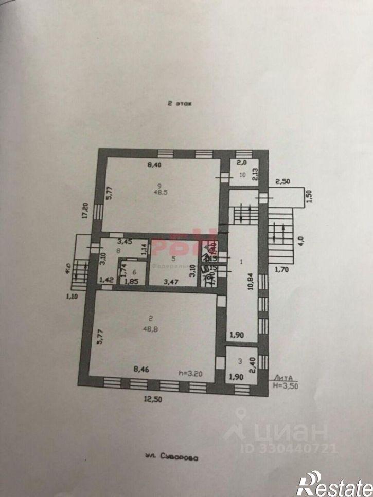 Отдельное здание ул Суворова, 129А,  д. 129А