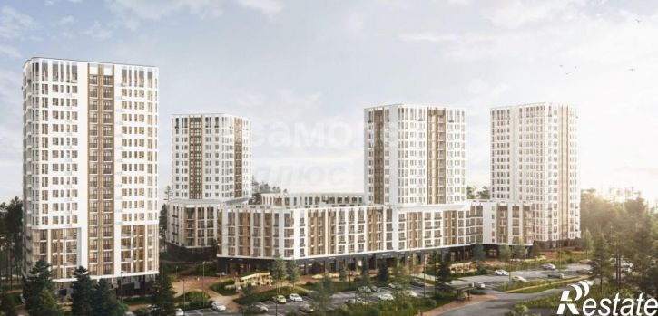2-комн квартира в новом доме улица Кордон Студеный, 48,  д. 48