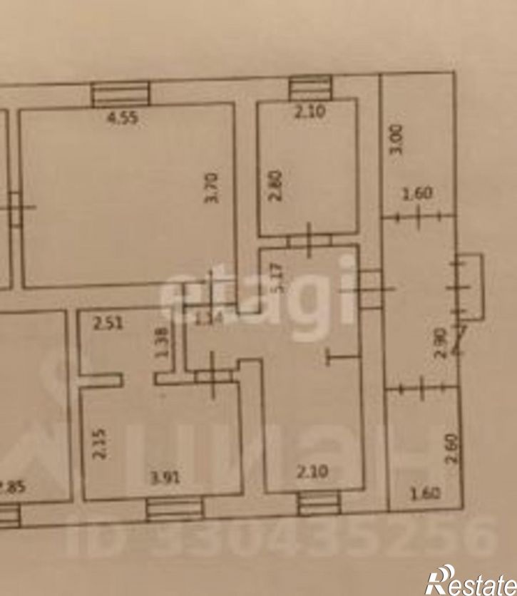 3-комн квартира улица Ермака, 44А,  д. 44А