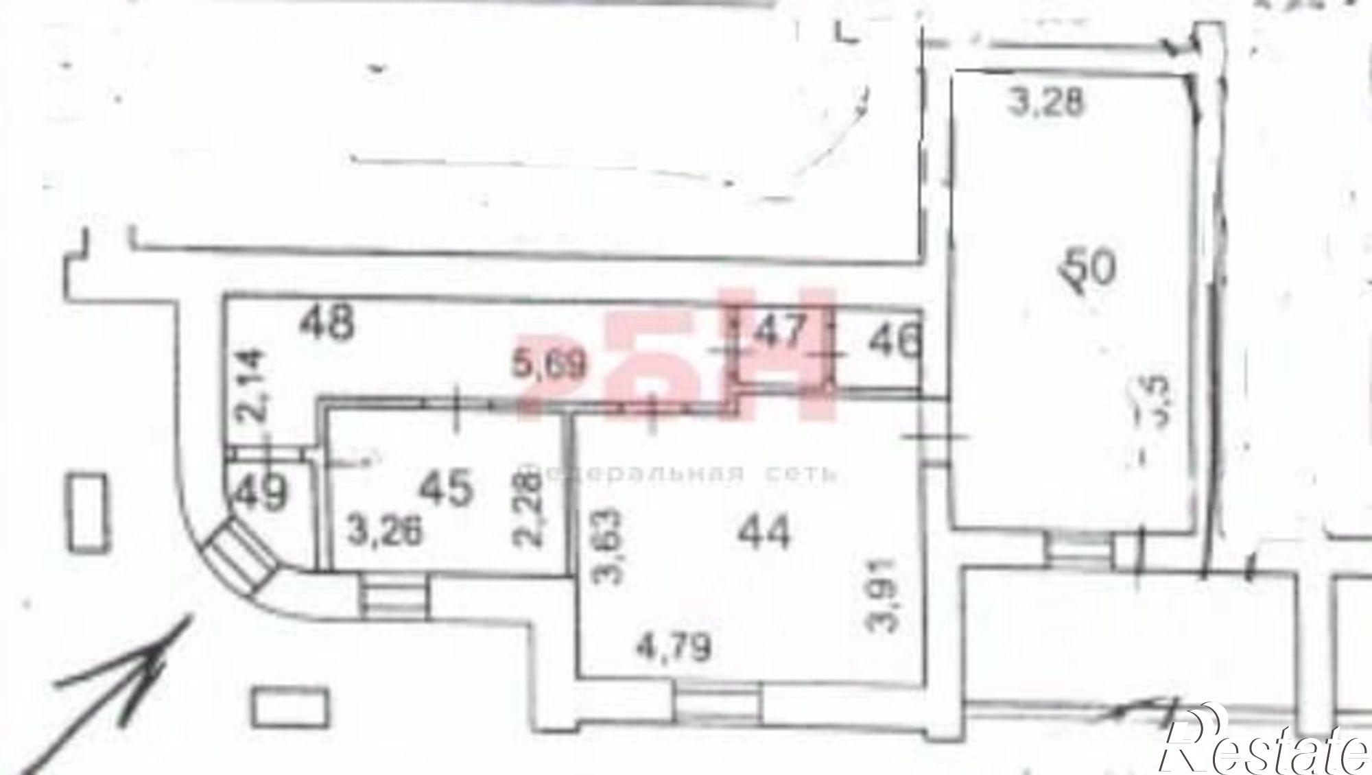 Купить офис, помещение под офис за 4 975 590 рублей на ул Московская, 71