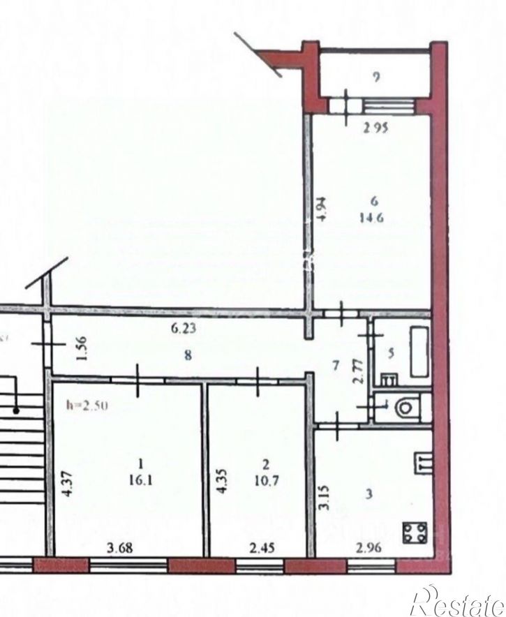 3-комн квартира ул Терновского, 150,  д. 150