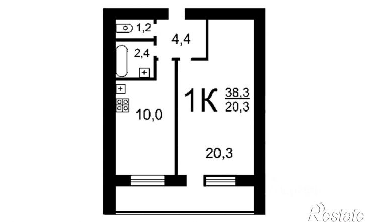 1-комн квартира ул Ватутина, 2,  д. 2