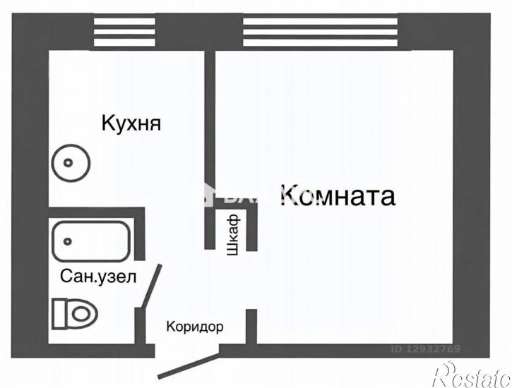1-комн квартира ул Экспериментальная, 20,  д. 20