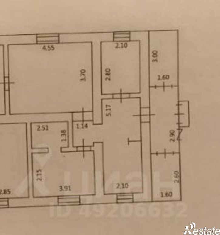 3-комн квартира ул Ермака, 42,  д. 42
