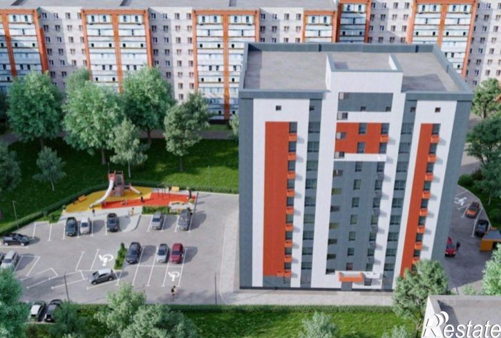 3-комн квартира в новом доме ул Луначарского, 7,  д. 7