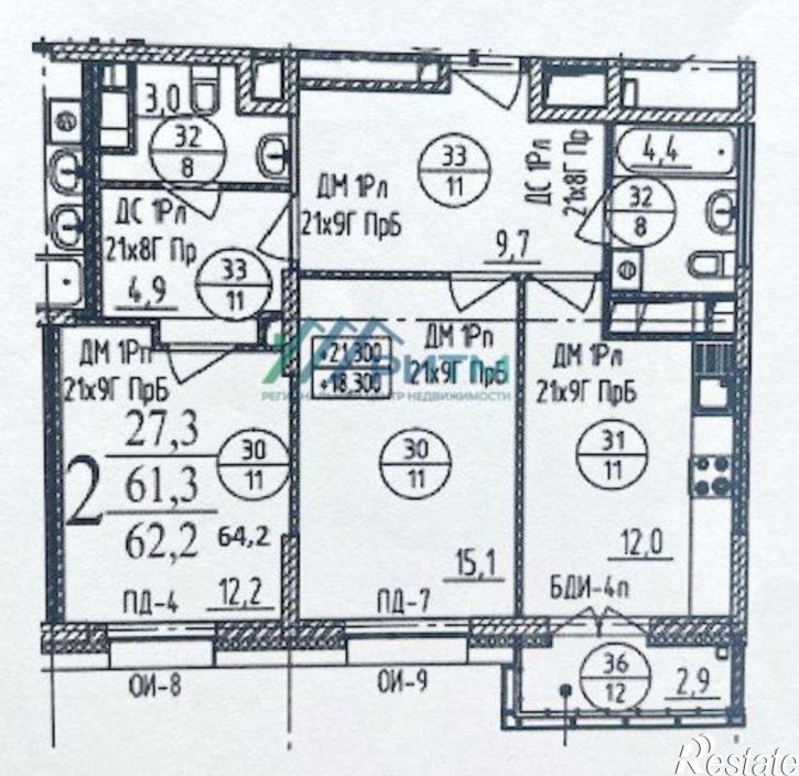 2-комн квартира ул Мира, 78,  д. 78