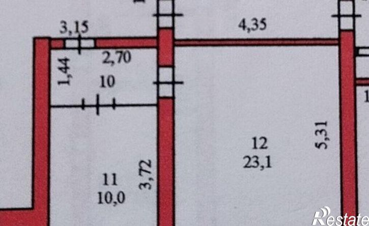 2-комн квартира ул Совхоз-техникум, 21А,  д. 21А