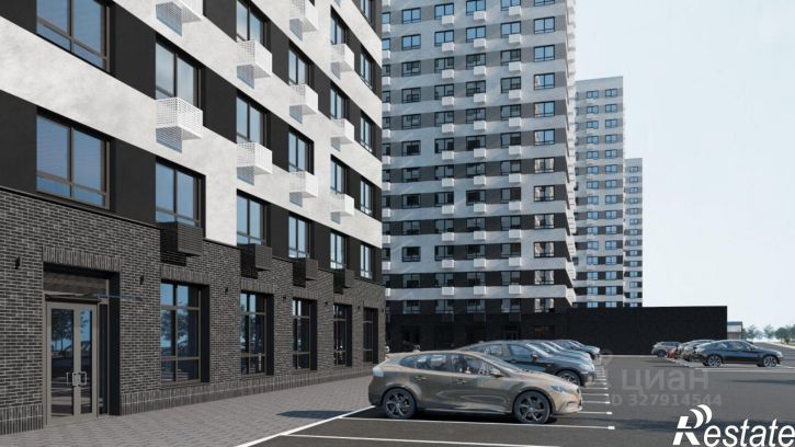 1-комн квартира в новом доме улица Чаадаева, 60Б/2,  д. 60Б/2