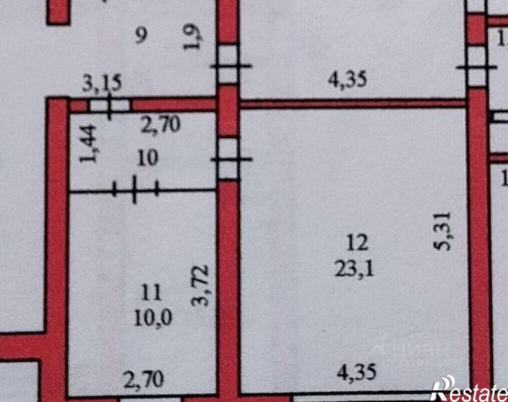 2-комн квартира ул Совхоз-техникум, 21А,  д. 21А