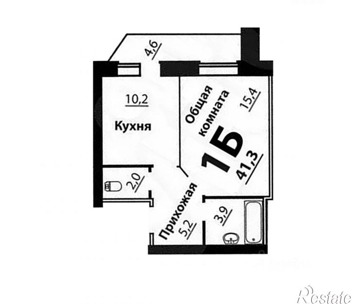 1-комн квартира ул Зарубина, 19,  д. 19
