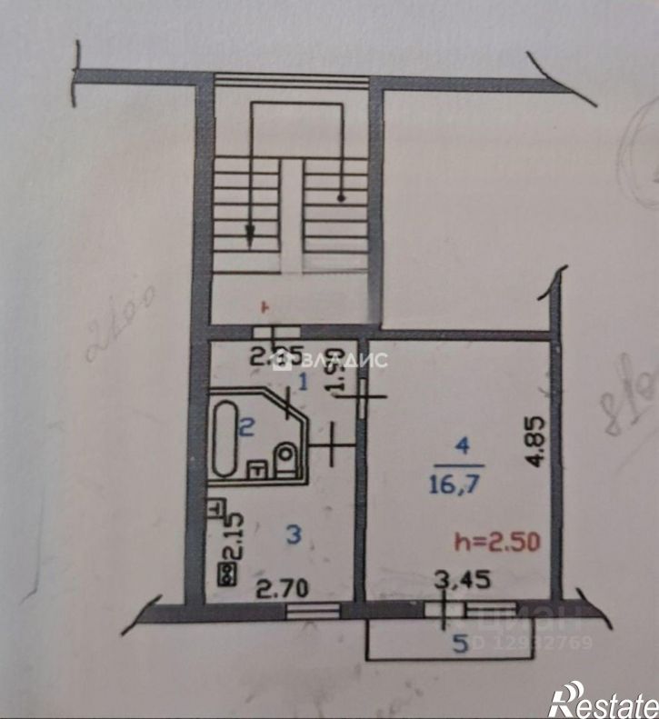1-комн квартира ул Кронштадтская, 10,  д. 10