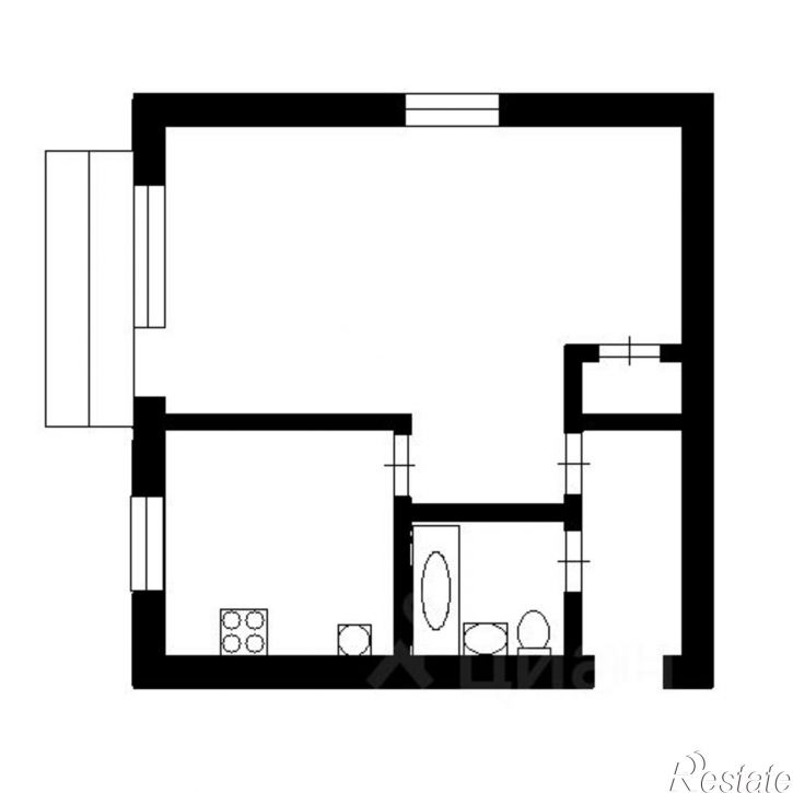 1-комн квартира ул Мира, 29,  д. 29