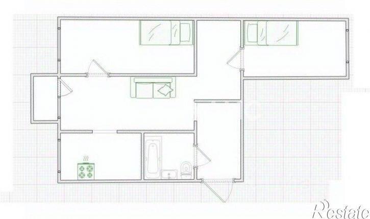 3-комн квартира ул Урицкого, 3,  д. 3