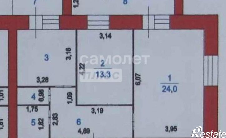 2-комн квартира ул Ново-Казанская, 2,  д. 2