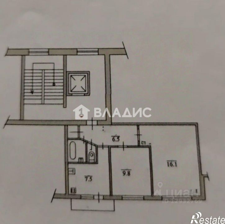 2-комн квартира ул Ухтомского, 5,  д. 5