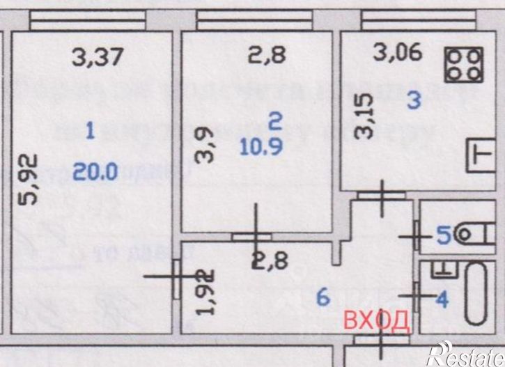 2-комн квартира ул Терновского, 158А,  д. 158А