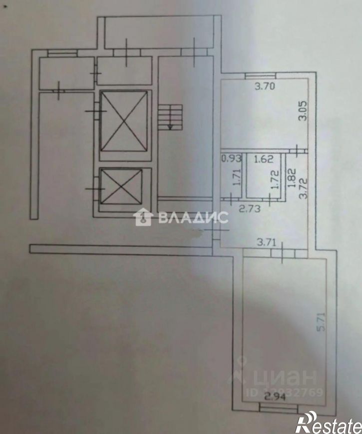 1-комн квартира ул Сухумская, 11,  д. 11