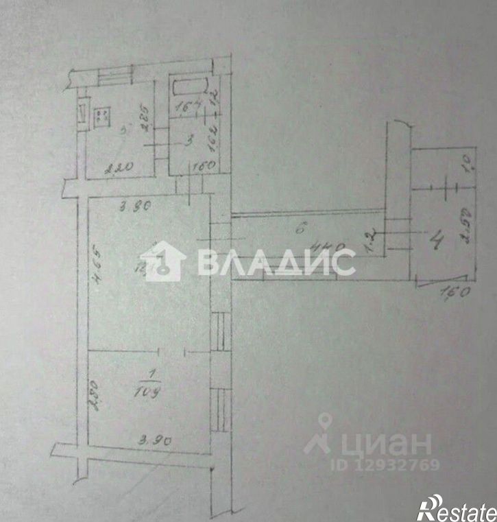 2-комн квартира пр-д Окружной 1-й, 8,  д. 8