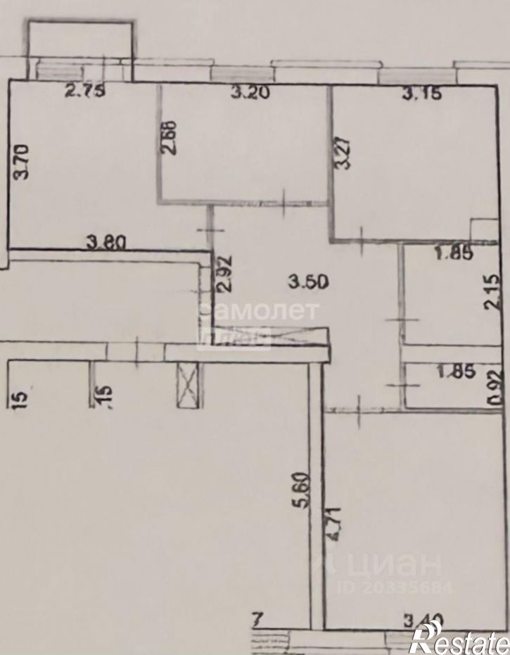 3-комн квартира ул Новоселов, 115,  д. 115