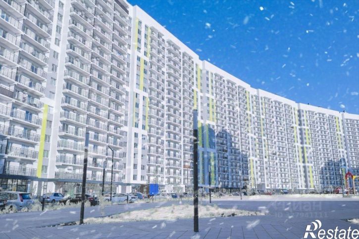 3-комн квартира в новом доме улица Генерала Глазунова, 11