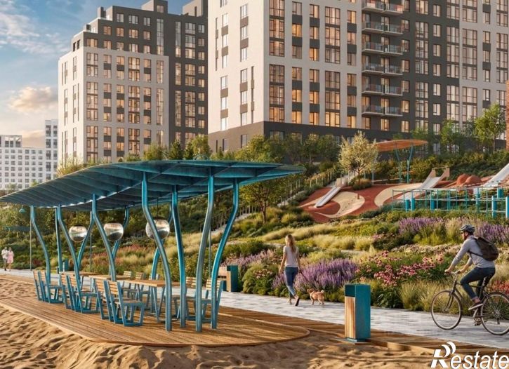1-комн квартира в новом доме жилой район Арбеково
