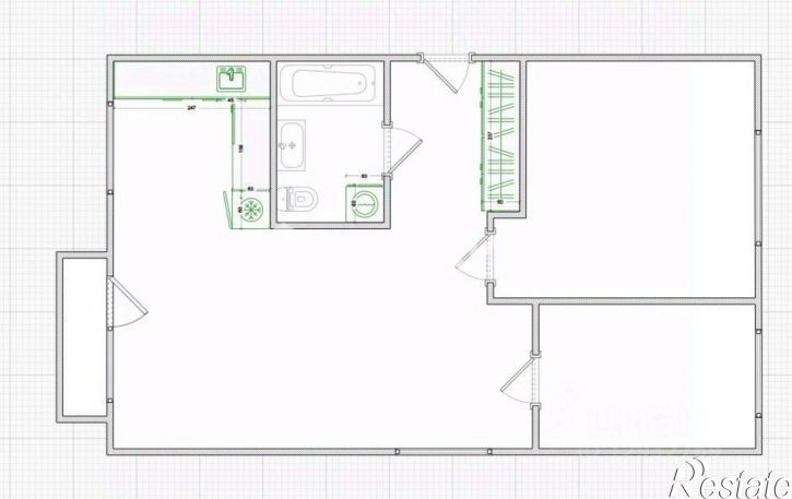 3-комн квартира ул Ульяновская, 62,  д. 62
