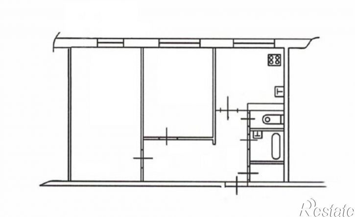 2-комн квартира ул 8 Марта, 15,  д. 15