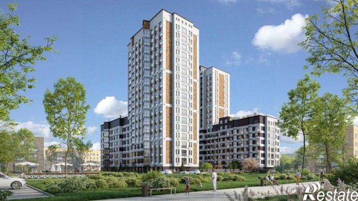 3-комн квартира в новом доме ул Ворошилова, 14,  д. 14