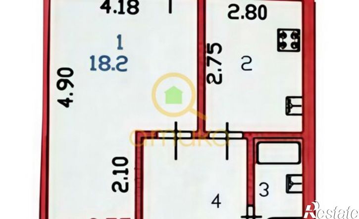 1-комн квартира ул Суворова, 147,  д. 147