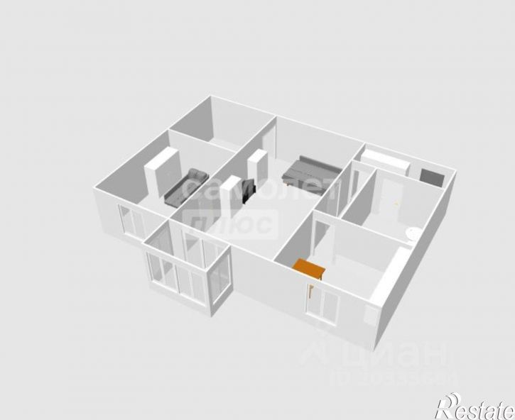 2-комн квартира ул Каракозова, 69,  д. 69
