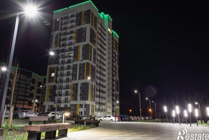3-комн квартира в новом доме улица Генерала Глазунова, 11