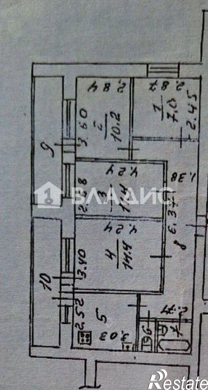 4-комн квартира ул Луначарского, 7А,  д. 7А