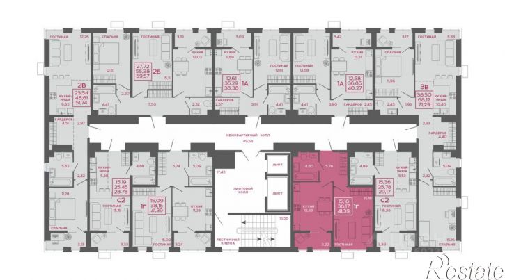 1-комн квартира в новом доме ул Терновского, 222,  д. 222