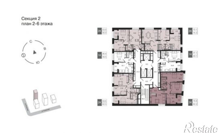 2-комн квартира в новом доме ул Суворова, 139,  д. 139