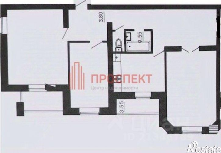 3-комн квартира ул Володарского, 9А,  д. 9А