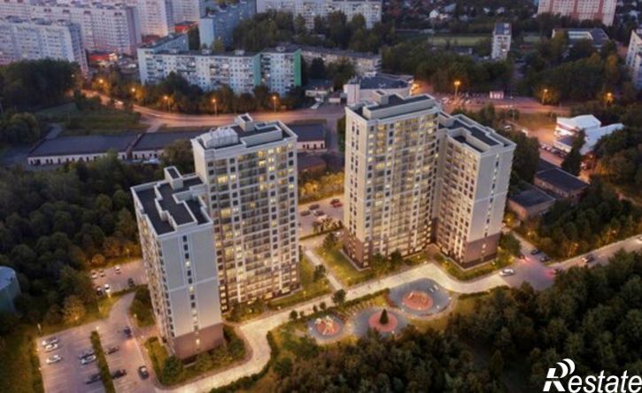 1-комн квартира в новом доме ул Тепличная, 1А,  д. 1А