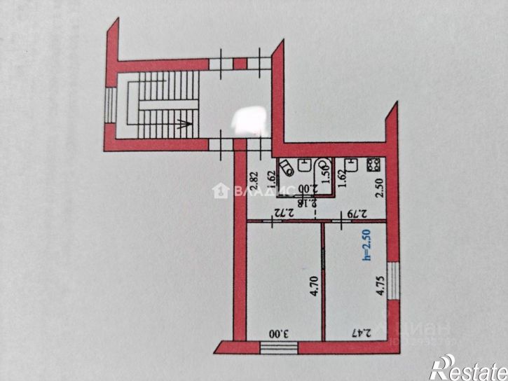 2-комн квартира ул Саранская, 5,  д. 5