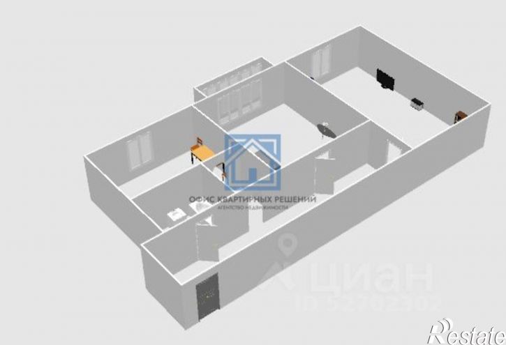 2-комн квартира ул Циолковского, 16,  д. 16