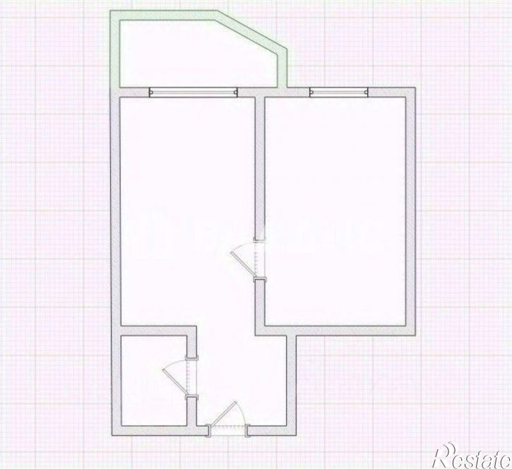 1-комн квартира ул Антонова, 5П,  д. 5П