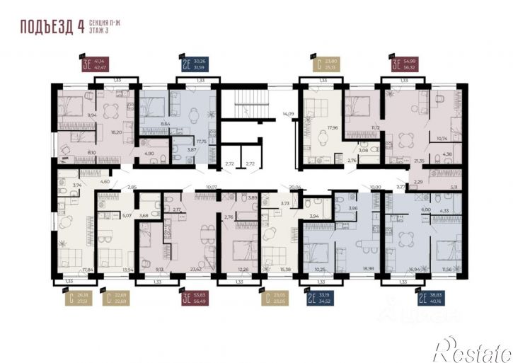 1-комн квартира в новом доме ул Мереняшева, 2,  д. 2