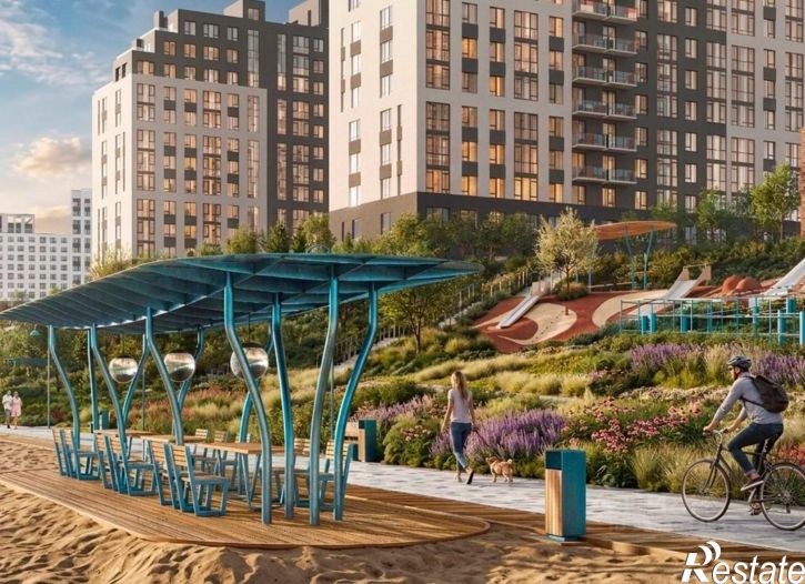1-комн квартира в новом доме жилой район Арбеково