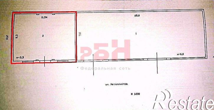 Склад улица Металлистов, 7 к2,  д. 7 к2