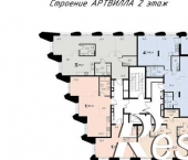 2-комн, 85 кв м, этаж 2/23 улица Богданова, 33